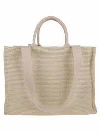 Schwarzer Minimal Shopper